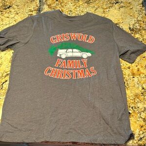 Griswold family christmas XL tshirt gray